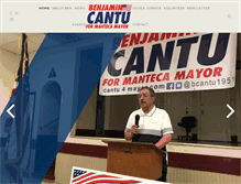 Tablet Screenshot of cantu4mayor.com